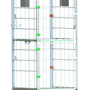 Roll Cage H‑Frame 4 Sides 2 Gates