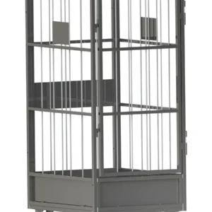 Laundry Cage Fixed Base 4 Sides